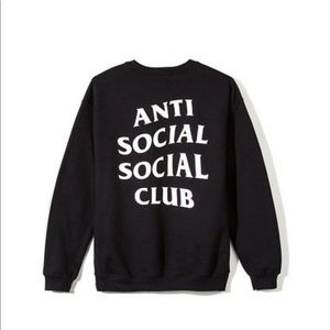 Black white crew neck good condition